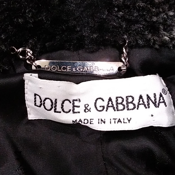 Dolce & Gabbana Chenille wool gray black suit - Picture 2 of 4